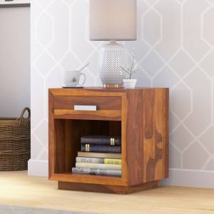 Florentina Solid Wood Bedside Table