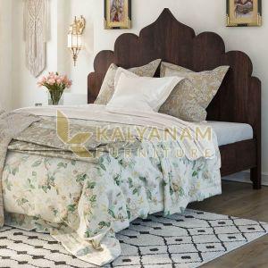 Athena Solid Wood King Size Bed