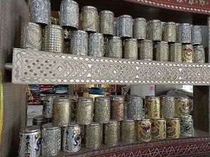 Handicraft Stainless Steel Glass