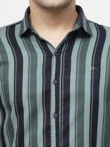 044A2932 Striped Cotton Shirt