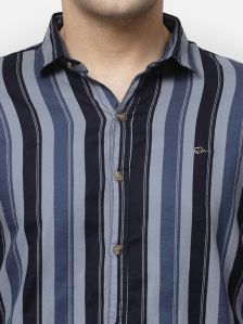 044A3393 Striped Cotton Shirt