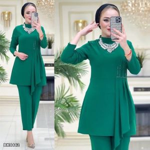 Women Fancy Light Green Co-ord Set