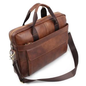Men\'s Leather Laptop Bag