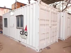 Rectangular Portable Office Container