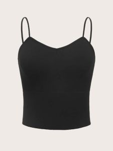 Buy The Blazze Women's Basic Cami Camisole Stretchy Spaghetti Strap Tank Top  Online at Low Prices in India 