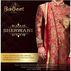 Mens Sherwani