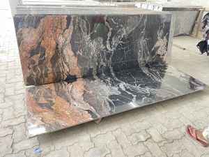 Exotic black granite