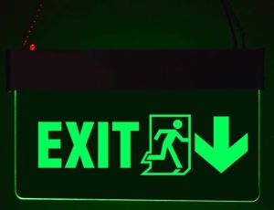 Fire Exit LED Signage