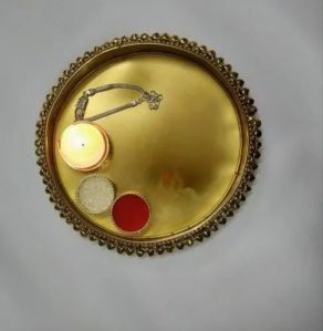 10 Inch Rakhi Pooja Thali