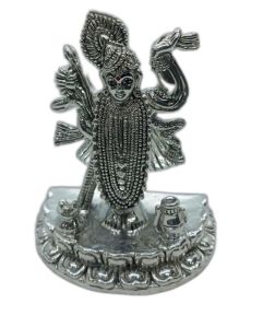 Silver Shreenath Ji Statue