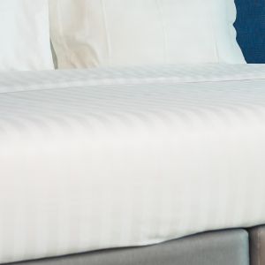 Egyptian Cotton Bedsheets - Fitted Striped