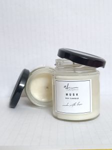 Handmade Musk Soy Wax Candle