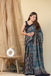 Hand Block Printed Saree