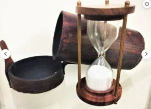 Wooden Hourglass Sand Timer