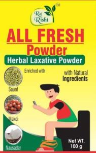 All Fresh Herbal Laxative Powder