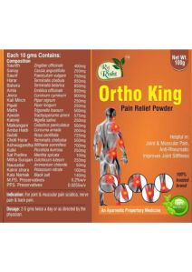 Ortho King Pain Relief Powder