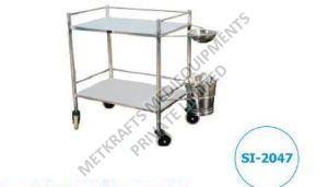 Dressing Trolley With Bowl & Bucket