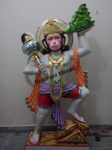 Makrana Marble Hanuman Statue