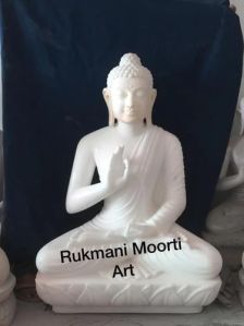 Marble Sitting Buddha Statue