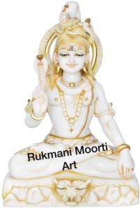 Religious Marble Shiva Statue