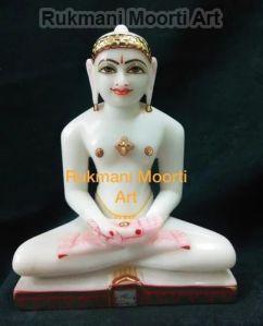 Marble Mahavir Swami Statue