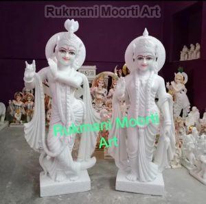 Vietnam Marble Radha Krishna Statue