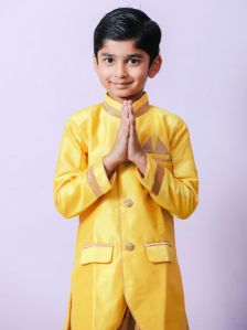 Boys Jacquard Kurta Pajama