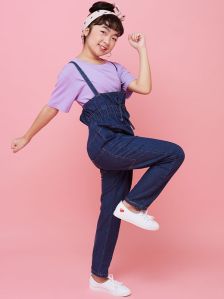 Girls Organic Cotton Jumpsuits