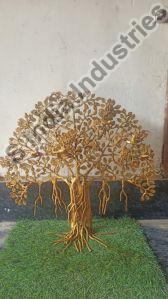Brass Wall Tree