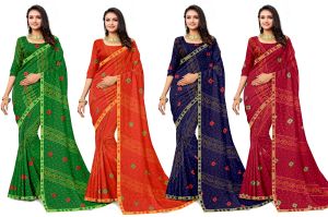 Chiffon Georgette Saree