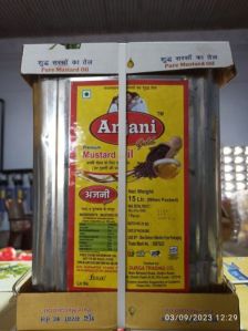 Anjani Gold 15L Pure Mustard Oil