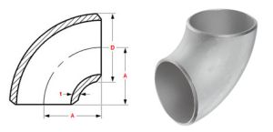 ASME B16.9 Buttweld 90 Short Radius Elbow