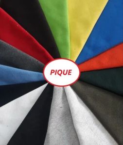 PIQUE POLY-COTTON FABRIC