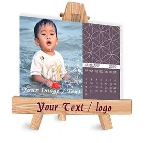 Customized Easel Stand Table Calendar