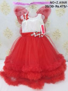 Fancy Frock With Wings Upto 12 Years