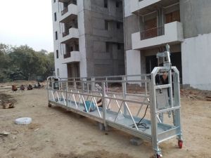 Galvanized suspended platform