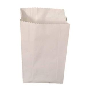 5 X 8 Inch White Kraft Paper Bag