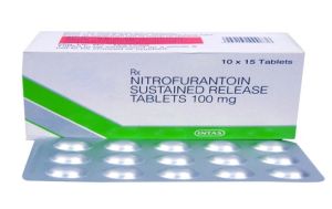 Nitrofurantoin 100mg Tablet IP