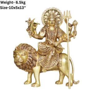 Maa Durga Brass Statue