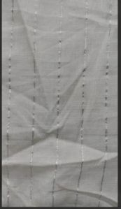 2 Ton Lurex Rayon Grey Fabric