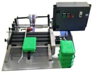 Semi Automatic Flat Box Labelling Machine