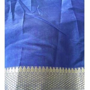 Plain Silk Saree Fabric