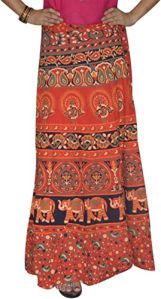 Ladies Printed Cotton Skirt