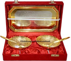 MBRS00015 Brass Bowl Set