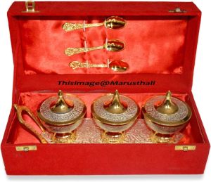 MBRS00070 Brass Bowl Set