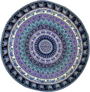 Meditation Mandala Tapestry