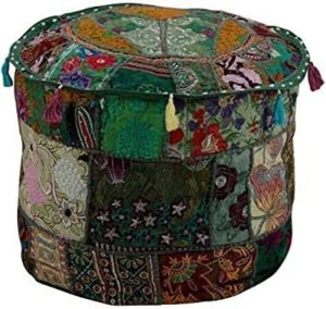 PATCHWORK OTTOMAN