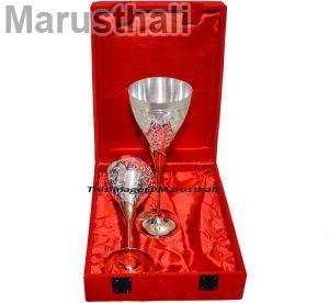 MVBS00006 Brass Wine Goblets