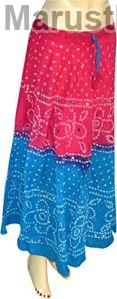Ladies Tie Dye Bandhani Skirt