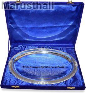 MBRS00052 Brass Silver Plated Plate